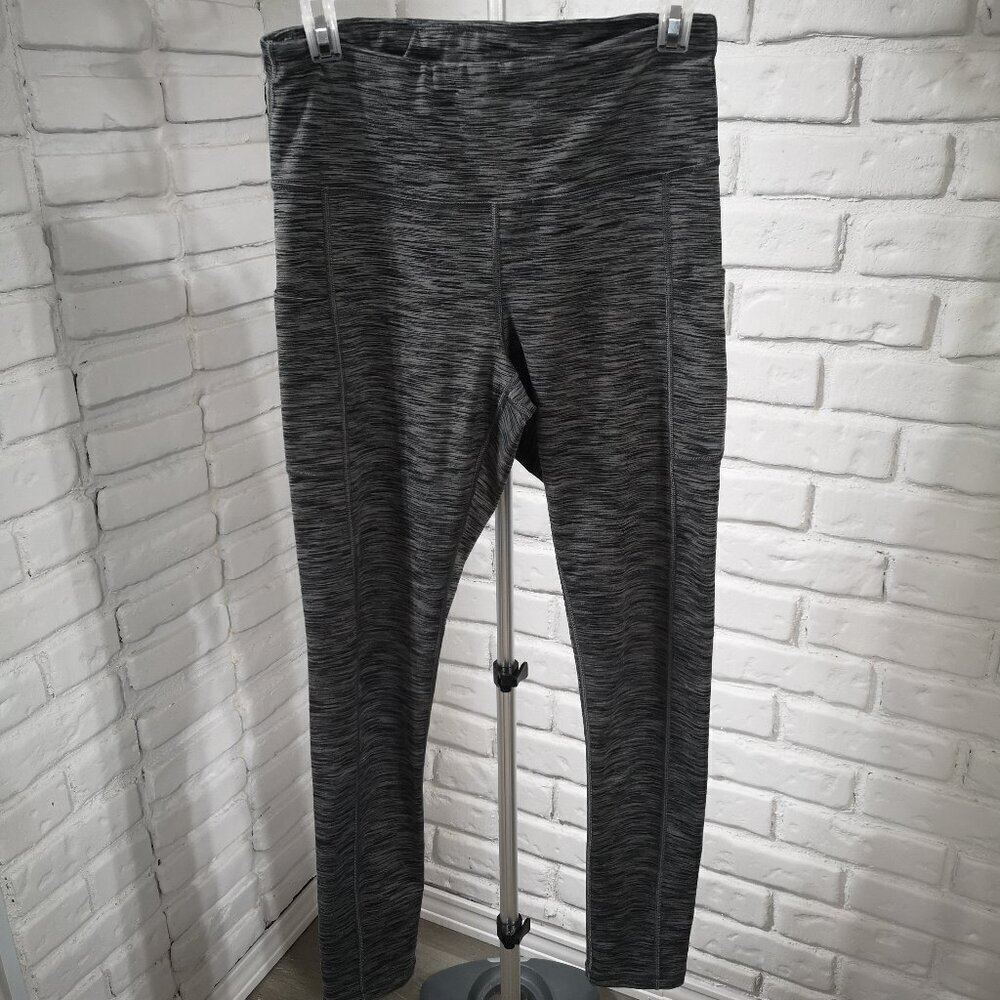 Iuga Ladies Size Large Dark & Light Grey Full Length Leggings